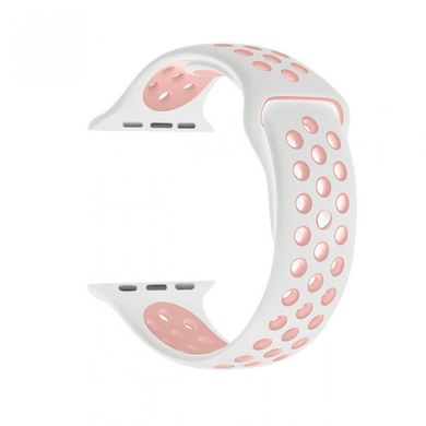 Ремешок Nike Sport Band для Apple Watch 38mm | 40mm | 41mm White/Light Pink купить
