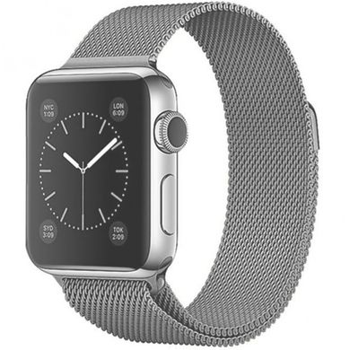 Ремешок Milanese Loop для Apple Watch 42mm | 44mm | 45mm | 46mm | 49mm Stone - ash-mobile.com.ua - фото 1