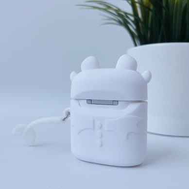 Чохол 3D для AirPods 1 | 2 Dragon White - ash-mobile.com.ua - фото 3