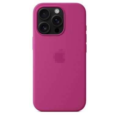 Чехол Silicone Case with MagSafe OEM для iPhone 16 PRO Fuchsia - ash-mobile.com.ua - фото 4