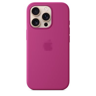 Чохол Silicone Case with MagSafe OEM для iPhone 16 PRO Fuchsia - ash-mobile.com.ua - фото 2