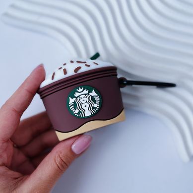 Чохол 3D для AirPods 3 STARBUCKS Brown - ash-mobile.com.ua - фото 4