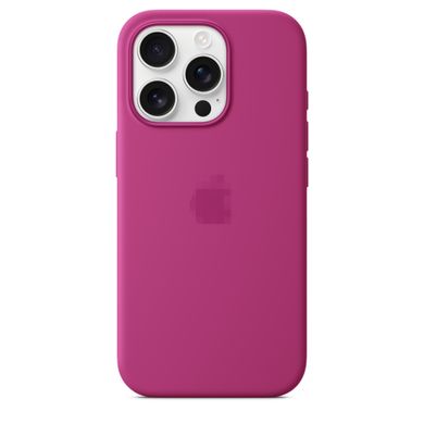 Чохол Silicone Case with MagSafe OEM для iPhone 16 PRO Fuchsia - ash-mobile.com.ua - фото 3