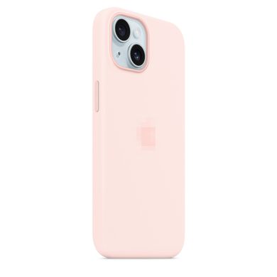 Чехол Silicone Case Full OEM для iPhone 15 Plus Light Pink