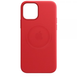 Чехол Leather Case with MagSafe для iPhone 12 PRO MAX Red