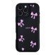Чохол Wilkins Case для iPhone 11 Bows Black/Pink - ash-mobile.com.ua - фото 1