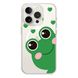 Чехол прозрачный Print Happy Nice with MagSafe для iPhone 11 PRO Frog - ash-mobile.com.ua - фото 1