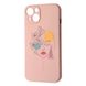 Чехол WAVE Minimal Art Case with MagSafe для iPhone 13 Pink Sand/Girl