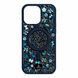Чохол Bling World Design with MagSafe для iPhone 16 PRO Midnight Blue