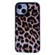 Чохол Leopard spots для iPhone 15 Plus Brown