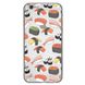 Чехол прозрачный Print FOOD для iPhone 6 | 6s Sushi купить