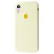 Чехол Silicone Case Full для iPhone XR Mellow Yellow купить