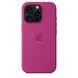 Чехол Silicone Case with MagSafe OEM для iPhone 16 PRO Fuchsia