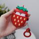 Чехол 3D для AirPods 1 | 2 Strawberry