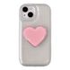 Чехол Love Crystal Case для iPhone 14 Pink