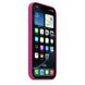 Чохол Silicone Case with MagSafe OEM для iPhone 16 PRO Fuchsia