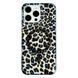 Чехол Transparent Print with MagSafe для iPhone X | XS Leopard Blue - ash-mobile.com.ua - фото 1