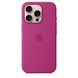 Чохол Silicone Case with MagSafe OEM для iPhone 16 PRO Fuchsia