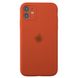 Чохол Silicone Case Full + Camera для iPhone 11 Orange