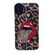 Чехол Ribbed Case для iPhone XR Leopard Lips - ash-mobile.com.ua - фото 1