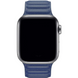 Ремінець Leather Link для Apple Watch 42/44/45/49 mm Baltic Blue