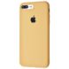 Чехол Silicone Case Full для iPhone 7 Plus | 8 Plus Gold