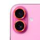 Защитное стекло Metal Classic на камеру для iPhone 16 | 16 Plus Orange