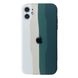 Чохол Rainbow FULL+CAMERA Case для iPhone 12 White/Pine Green купити