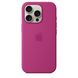 Чохол Silicone Case with MagSafe OEM для iPhone 16 PRO Fuchsia