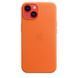 Чохол Leather Case with MagSafe для iPhone 14 Plus Orange