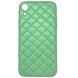 Чехол Leather Case QUILTED для iPhone XR Mint купить