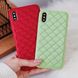 Чохол Leather Case QUILTED для iPhone XR Forest Green