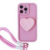Чохол Heart Popsocket Case для iPhone 11 Pink - ash-mobile.com.ua - фото 1