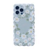 Чехол Wavy Flower Case для iPhone 12 | 12 PRO White - ash-mobile.com.ua - фото 1
