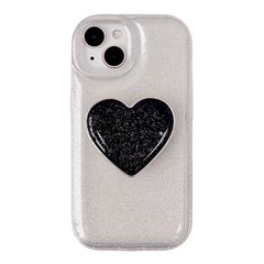 Чехол Love Crystal Case для iPhone 14 Black