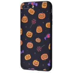 Чехол WAVE Fancy Case для iPhone 7 Plus | 8 Plus Smiling Pumpkins Black купить