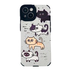 Чехол Ribbed Case для iPhone 14 Plus Cat