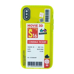 Чехол Neon Print Case для iPhone X | XS Cinema Ticket купить