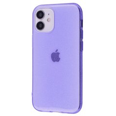 Чехол Crystal color Silicone Case для iPhone 12 MINI Light Purple купить