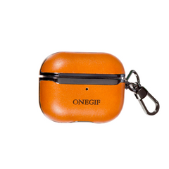 Чохол ONEGIF Leather Hobo Case для AirPods PRO Brown