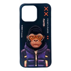 Чохол Nimmy Case AnimalZip для iPhone 14 PRO MAX Gorilla Black