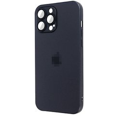 Чехол AG-Glass Matte Case для iPhone 12 Graphite Black купить