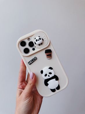 Чехол Panda hide camera для iPhone 12 PRO Black - ash-mobile.com.ua - фото 3