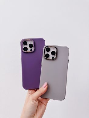 Чохол Clear Case PC Matte для iPhone 12 | 12 PRO Grey - ash-mobile.com.ua - фото 3