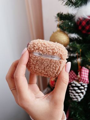 Чехол Plush Deer для AirPods 3 Beige