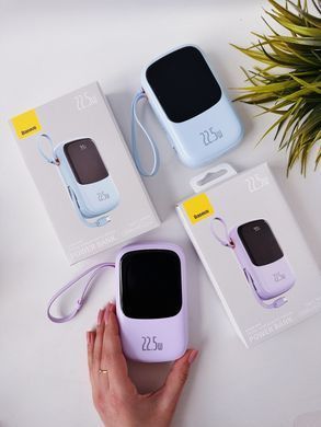 Портативна Батарея Baseus Q Pow Digital Display 22,5W 20000mAh White - ash-mobile.com.ua - фото 9