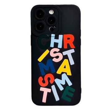Чохол Black varnish Print NEW YEAR для iPhone 11 PRO ChristmasTime - ash-mobile.com.ua - фото 1