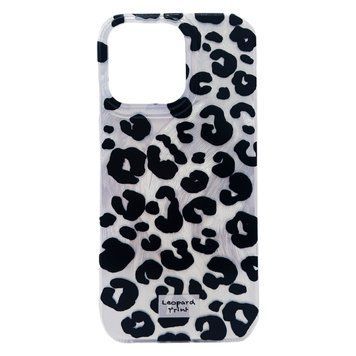 Чехол Leopard Print Case для iPhone 14 PRO MAX Silver/Black - ash-mobile.com.ua - фото 1