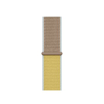 Ремешок Nylon Loop с липучкой для Apple Watch 42mm | 44mm | 45mm | 46mm | 49mm Camel - ash-mobile.com.ua - фото 1