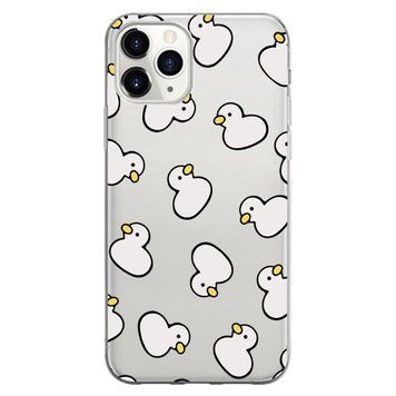 Чехол прозрачный Print Duck для iPhone 17 PRO White